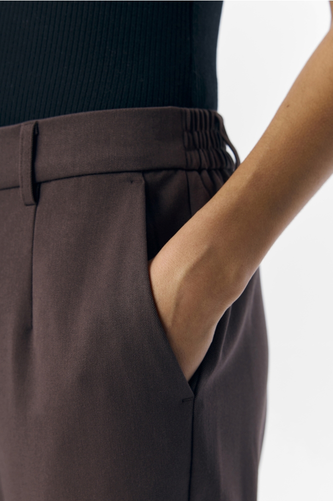 OBJLISA SLIM PANT NOOS 23029728 SEAL BROWN